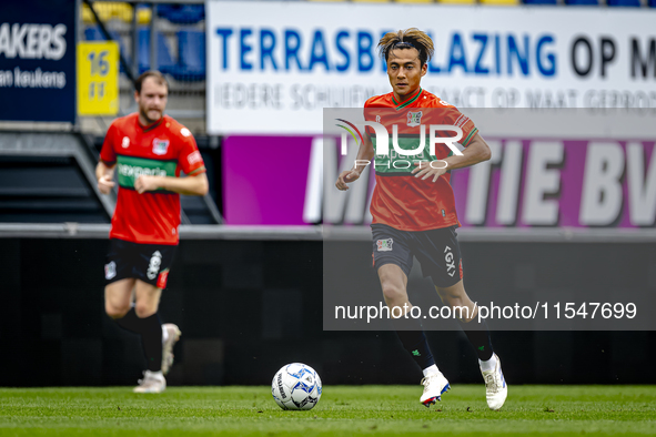 NEC player Kosai Sano during the match RKC - NEC (friendly) at the Mandemakers Stadium for the Dutch Eredivisie season 2024-2025 in Waalwijk...