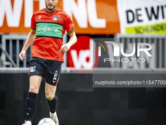 NEC player Thomas Ouwejan plays during the match RKC - NEC (friendly) at the Mandemakers Stadium for the Dutch Eredivisie season 2024-2025 i...