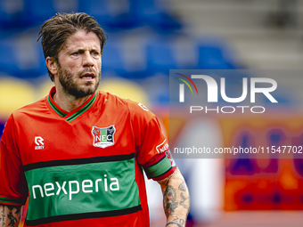 NEC player Lasse Schone during the match RKC - NEC (friendly) at the Mandemakers Stadium for the Dutch Eredivisie season 2024-2025 in Waalwi...