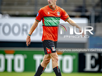 NEC player Mees Hoedemakers during the match RKC - NEC (friendly) at the Mandemakers Stadium for the Dutch Eredivisie season 2024-2025 in Wa...