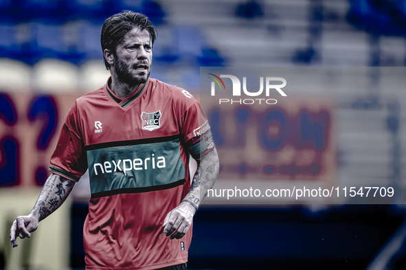 NEC player Lasse Schone during the match RKC - NEC (friendly) at the Mandemakers Stadium for the Dutch Eredivisie season 2024-2025 in Waalwi...