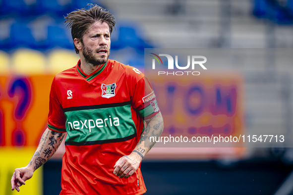 NEC player Lasse Schone during the match RKC - NEC (friendly) at the Mandemakers Stadium for the Dutch Eredivisie season 2024-2025 in Waalwi...