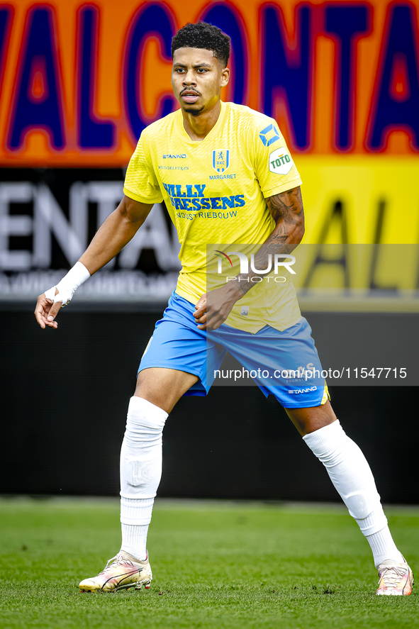 RKC player Richonell Margaret plays during the match RKC - NEC (friendly) at the Mandemakers Stadium for the Dutch Eredivisie season 2024-20...