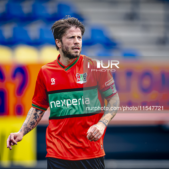 NEC player Lasse Schone during the match RKC - NEC (friendly) at the Mandemakers Stadium for the Dutch Eredivisie season 2024-2025 in Waalwi...