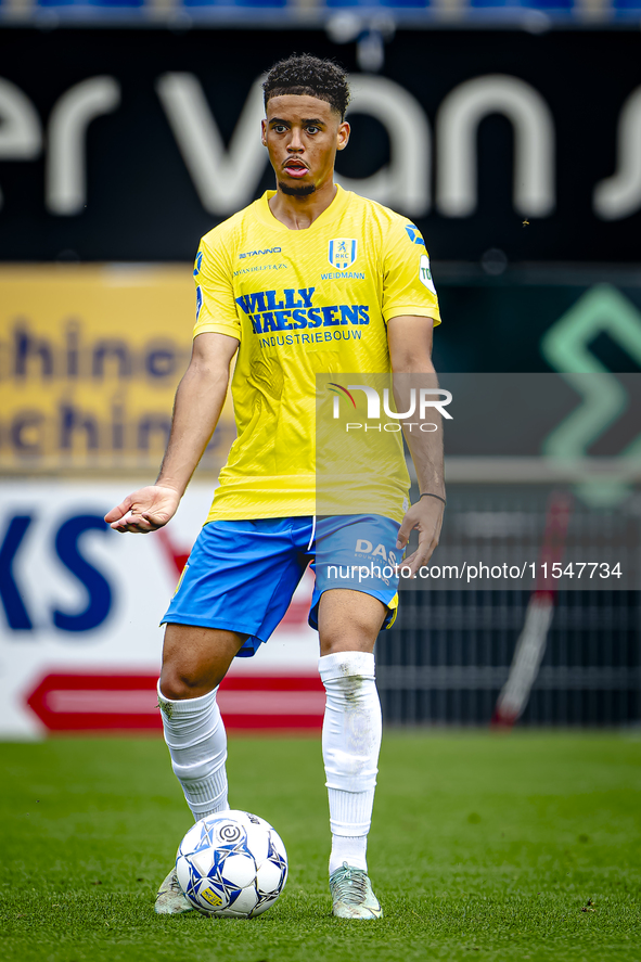 RKC player Daouda Weidmann plays during the match RKC - NEC (friendly) at the Mandemakers Stadium for the Dutch Eredivisie season 2024-2025...