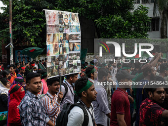 Thousands of people participated in the 'Shahidi March' on Thursday, September 5, 2024, commemorating those who lost their lives during the...