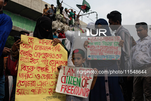 Thousands of people participated in the 'Shahidi March' on Thursday, September 5, 2024, commemorating those who lost their lives during the...