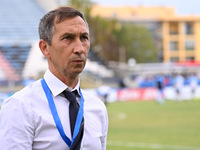 Carmine Nunziata coaches Italy U21 during the UEFA U21 Euro 2025 Qualifier match between Italy and San Marino at the Domenico Francioni Stad...