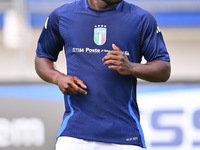 Wilfried Gnonto (ITA) during the UEFA U21 Euro 2025 Qualifier match between Italy and San Marino at the Domenico Francioni Stadium in Latina...