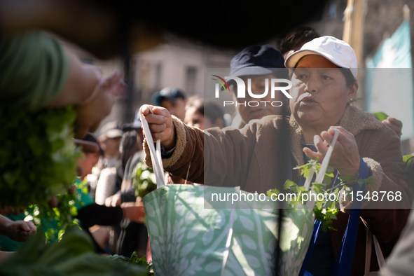 Retirees, social organizations, and unions mobilize in front of the National Congress of the Republic of Argentina in Buenos Aires, Argentin...