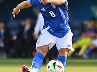 Edoardo Bove (ITA) scores the 1-0 goal during the UEFA U21 Euro 2025 Qualifier match between Italy and San Marino at the Domenico Francioni...