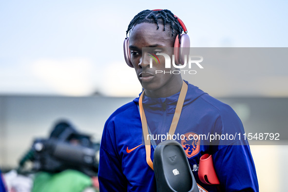 Netherlands player Emanuel Emegha during the match between the Netherlands and North Macedonia at the Yanmar Stadium for the Qualification E...