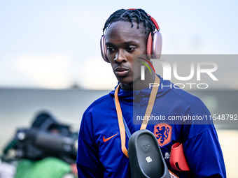 Netherlands player Emanuel Emegha during the match between the Netherlands and North Macedonia at the Yanmar Stadium for the Qualification E...