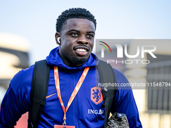 Netherlands player Noah Ohio during the match between the Netherlands and North Macedonia at the Yanmar Stadium for the Qualification EU 202...