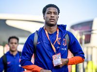 Netherlands player Ryan Flamingo plays during the match between the Netherlands and North Macedonia at the Yanmar Stadium for the Qualificat...