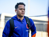 Netherlands player Million Manhoef participates in the match between the Netherlands and North Macedonia at the Yanmar Stadium for the Quali...