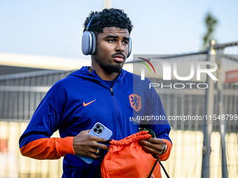 Netherlands player Ian Maatsen during the match between the Netherlands and North Macedonia at the Yanmar Stadium for the Qualification EU 2...