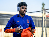 Netherlands player Ian Maatsen during the match between the Netherlands and North Macedonia at the Yanmar Stadium for the Qualification EU 2...