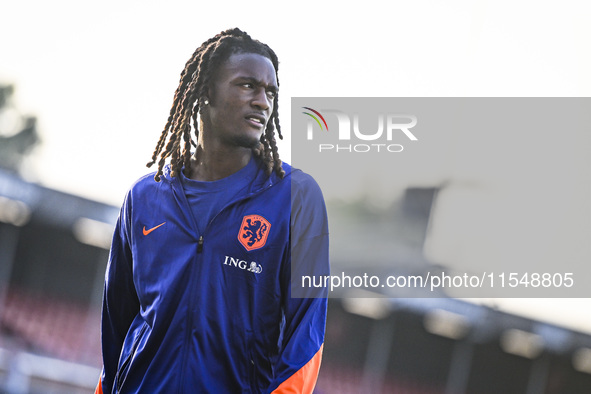 Netherlands player Ibrahim Cissoko during the match between the Netherlands and North Macedonia at the Yanmar Stadium for the Qualification...