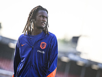 Netherlands player Ibrahim Cissoko during the match between the Netherlands and North Macedonia at the Yanmar Stadium for the Qualification...