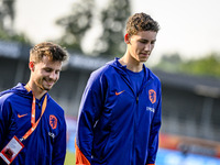 Netherlands player Dirk Proper and Netherlands player Ruben van Bommel during the match between the Netherlands and North Macedonia at the Y...