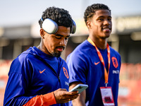 Netherlands player Ian Maatsen during the match between the Netherlands and North Macedonia at the Yanmar Stadium for the Qualification EU 2...