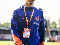 Netherlands player Anass Salah-Eddine during the match between the Netherlands and North Macedonia at the Yanmar Stadium for the Qualificati...