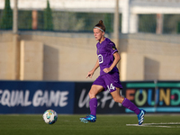 Laura Deloose of Anderlecht is in action during the UEFA Women's Champions League First qualifying round, Semi-finals CP-Group 4 soccer matc...