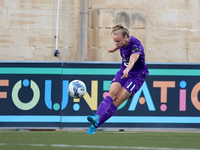 Sarah Wijnants of Anderlecht is in action during the UEFA Women's Champions League First qualifying round, Semi-finals CP-Group 4 soccer mat...