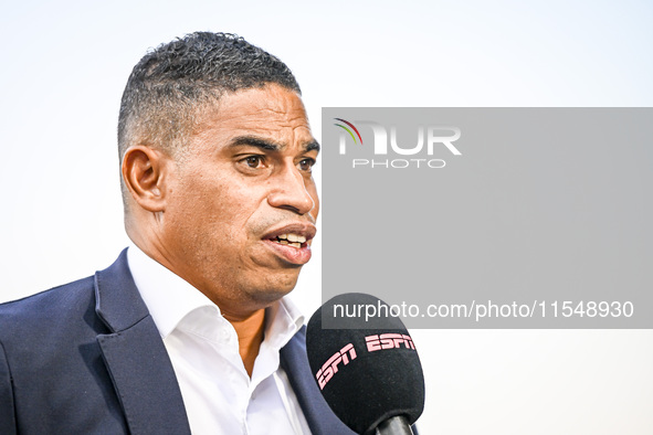 Netherlands trainer coach Michael Reiziger during the match between the Netherlands and North Macedonia at the Yanmar Stadium for the Qualif...