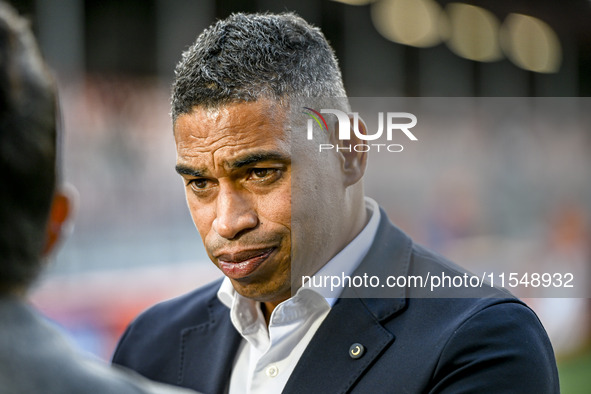 Netherlands trainer coach Michael Reiziger during the match between the Netherlands and North Macedonia at the Yanmar Stadium for the Qualif...