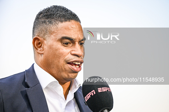 Netherlands trainer coach Michael Reiziger during the match between the Netherlands and North Macedonia at the Yanmar Stadium for the Qualif...