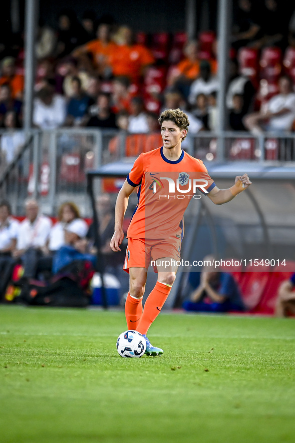 Netherlands player Finn van Breemen during the match between the Netherlands and North Macedonia at the Yanmar Stadium for the Qualification...