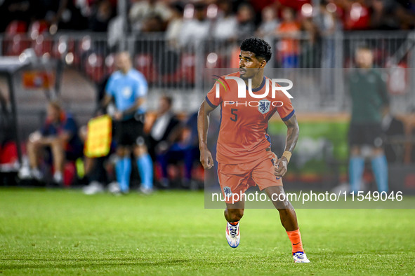 Netherlands player Ian Maatsen during the match between the Netherlands and North Macedonia at the Yanmar Stadium for the Qualification EK 2...