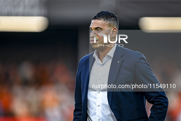 Netherlands trainer coach Michael Reiziger during the match between the Netherlands and North Macedonia at the Yanmar Stadium for the Qualif...