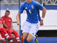 Daniele Ghilardi (ITA) during the UEFA U21 Euro 2025 Qualifier match between Italy and San Marino at the Domenico Francioni Stadium in Latin...