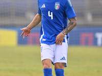 Alessandro Bianco (ITA) during the UEFA U21 Euro 2025 Qualifier match between Italy and San Marino at the Domenico Francioni Stadium in Lati...