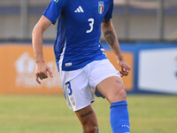 Matteo Ruggeri (ITA) during the UEFA U21 Euro 2025 Qualifier match between Italy and San Marino at the Domenico Francioni Stadium in Latina,...