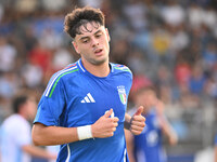 Giuseppe Ambrosino (ITA) participates in the UEFA U21 Euro 2025 Qualifier match between Italy and San Marino at the Domenico Francioni Stadi...