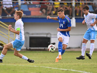 Antonio Raimondo (ITA) during the UEFA U21 Euro 2025 Qualifier match between Italy and San Marino at the Domenico Francioni Stadium in Latin...