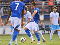 Edoardo Bove (ITA) during the UEFA U21 Euro 2025 Qualifier match between Italy and San Marino at the Domenico Francioni Stadium in Latina, I...