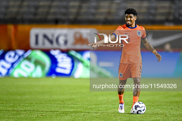 Netherlands player Ian Maatsen during the match between the Netherlands and North Macedonia at the Yanmar Stadium for the Qualification EK 2...