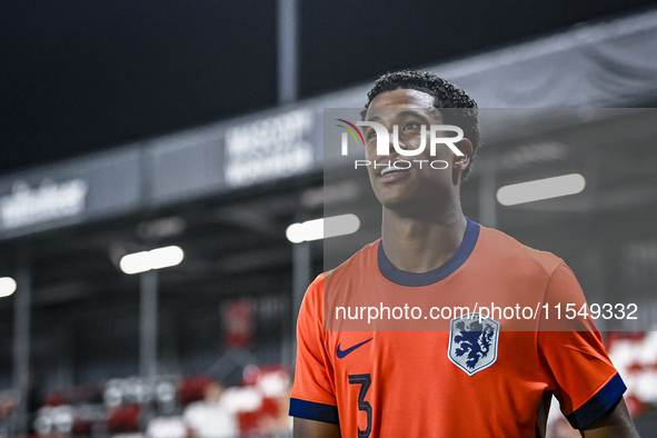 Netherlands player Ryan Flamingo plays during the match between the Netherlands and North Macedonia at the Yanmar Stadium for the Qualificat...