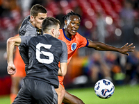 Netherlands player Emmanuel Emegha during the match between the Netherlands and North Macedonia at the Yanmar Stadium for the Qualification...