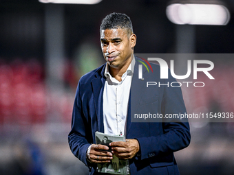 Netherlands trainer coach Michael Reiziger during the match between the Netherlands and North Macedonia at the Yanmar Stadium for the Qualif...