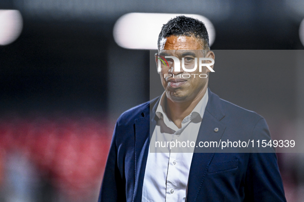 Netherlands trainer coach Michael Reiziger during the match between the Netherlands and North Macedonia at the Yanmar Stadium for the Qualif...