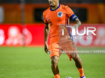 Netherlands player Ian Maatsen during the match between the Netherlands and North Macedonia at the Yanmar Stadium for the Qualification EK 2...