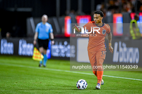 Netherlands player Myron van Brederode during the match between the Netherlands and North Macedonia at the Yanmar Stadium for the Qualificat...