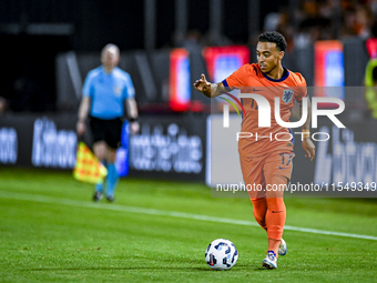 Netherlands player Myron van Brederode during the match between the Netherlands and North Macedonia at the Yanmar Stadium for the Qualificat...