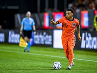 Netherlands player Myron van Brederode during the match between the Netherlands and North Macedonia at the Yanmar Stadium for the Qualificat...